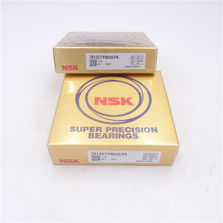 NSK 7012CTYNSUL P4 Bearing 60*110*22 mm Angular Contact Ball Bearing